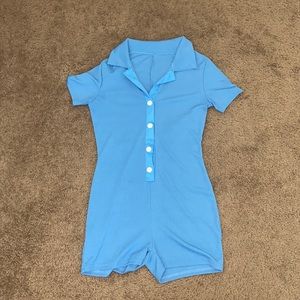 Blue jumper from Amazon